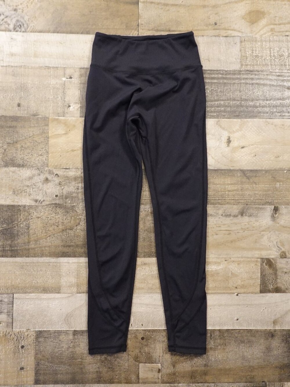 Alphalete Leggings Women’s Small Black High Rise 25” Athleisure‎ Yoga